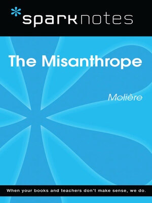cover image of The Misanthrope (SparkNotes Literature Guide)